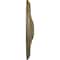 Ekena Millwork Athens Ceiling Medallion (Fits Canopies up to 3 5/8"), 26 1/4"OD x 3 1/4"P, Mississippi Mud Crackle CM27ATMMC - alternate 2